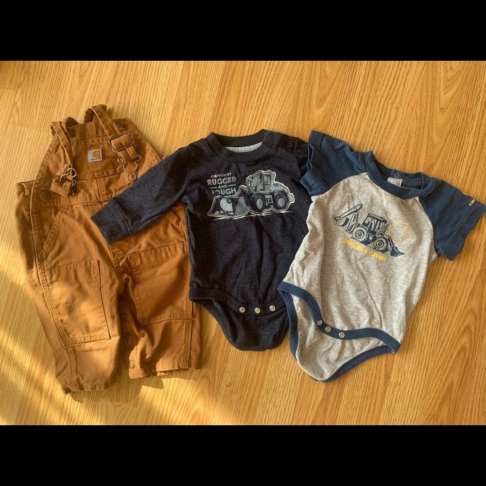 Baby boy carhartt outfit